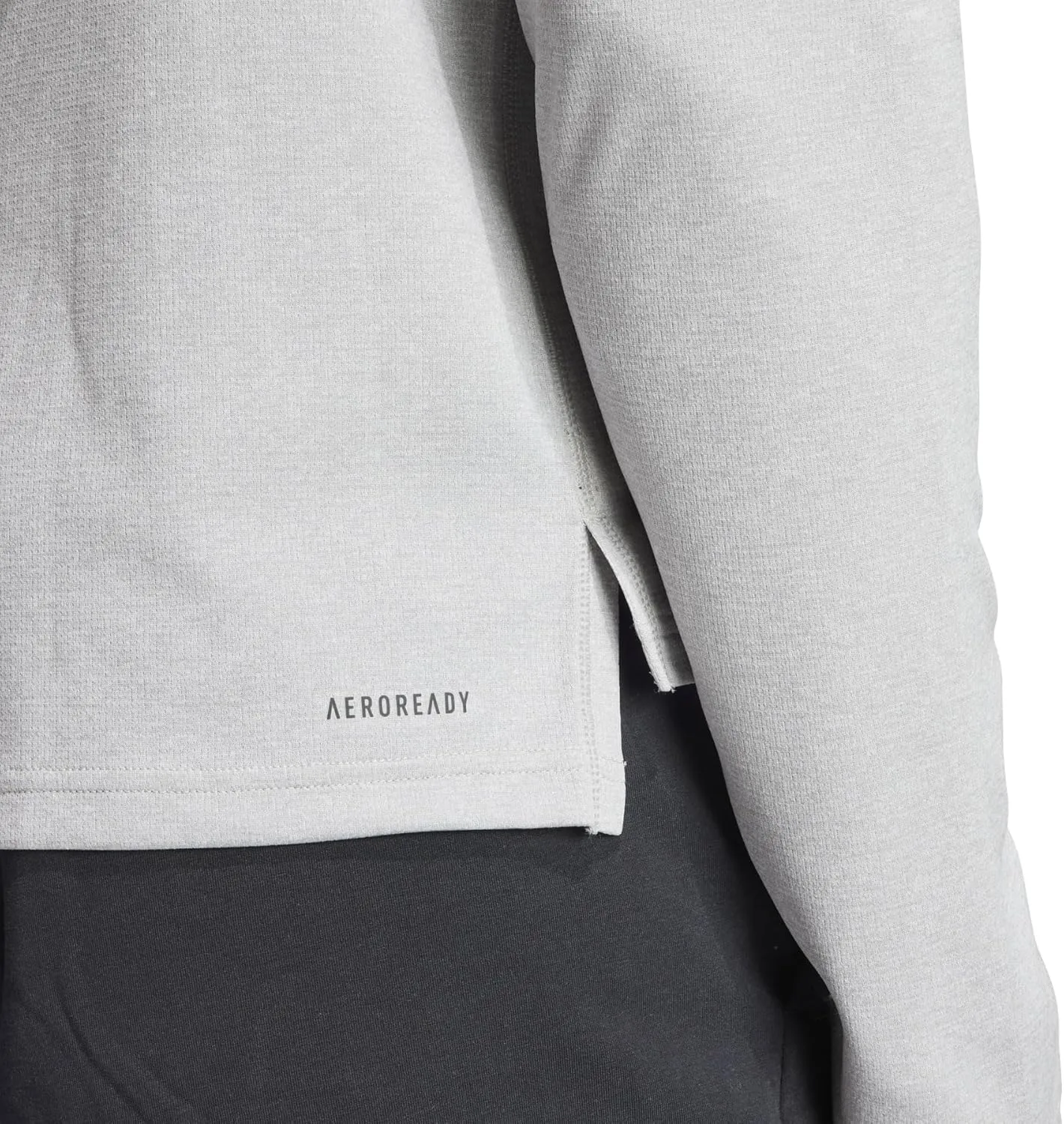 adidas Men's Train Essentials Quarter-Zip Long Sleeve T-Shirt