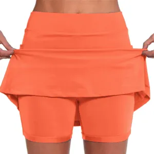 aihihe Skirts for Women Knee Length Womens Shorts Dressy Casual Knee Length Pink Dress