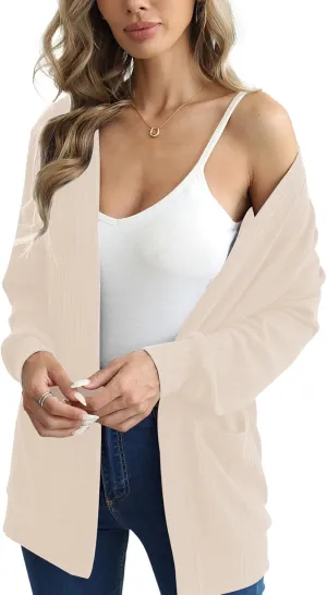 Argstar Women's Cardigan with 4 Pockets (Available in Inner Pocket)