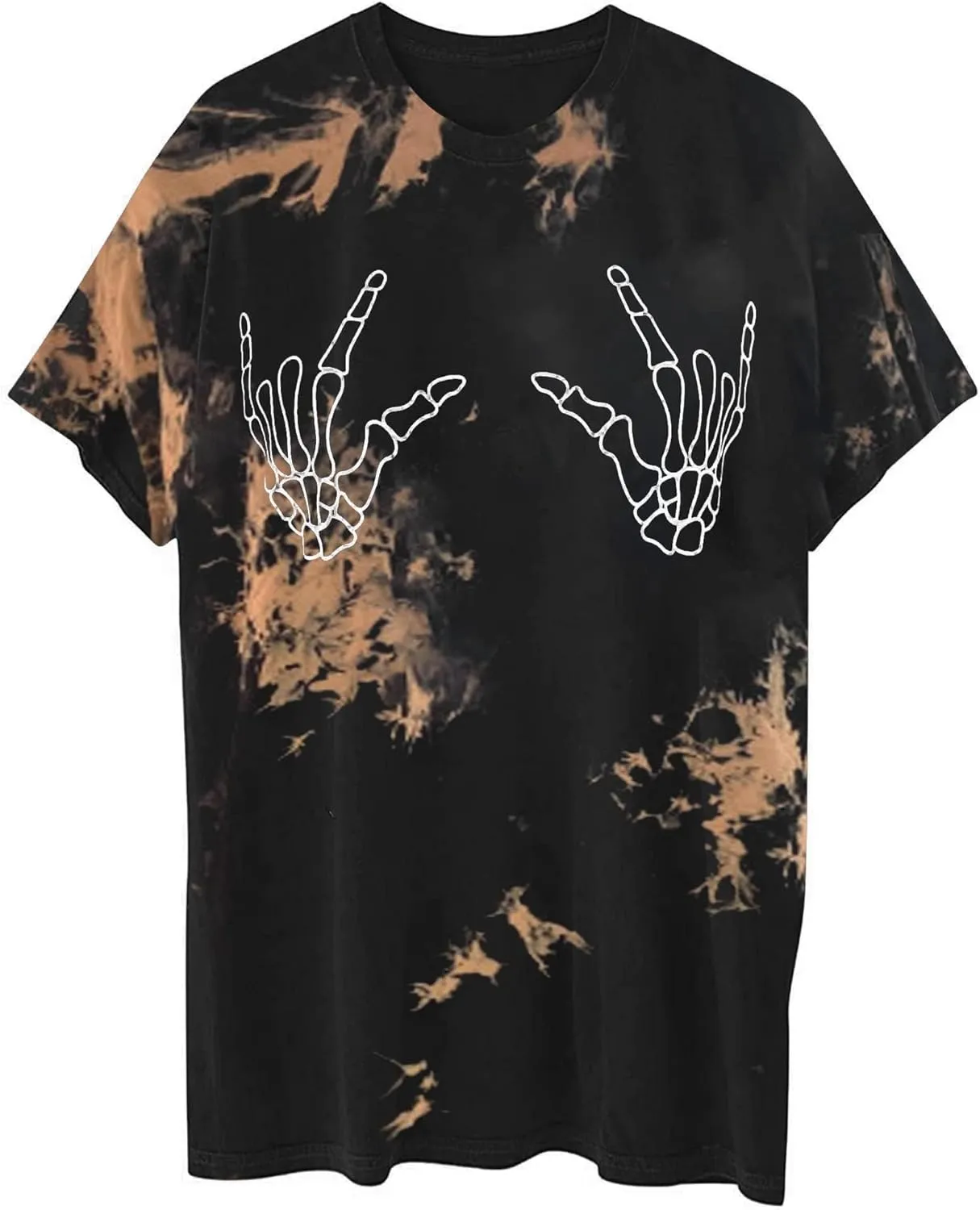Avanova Women Graphic Letter Print Oversized T Shirt Short Sleeve Casual Summer Loose Fit Tee Top