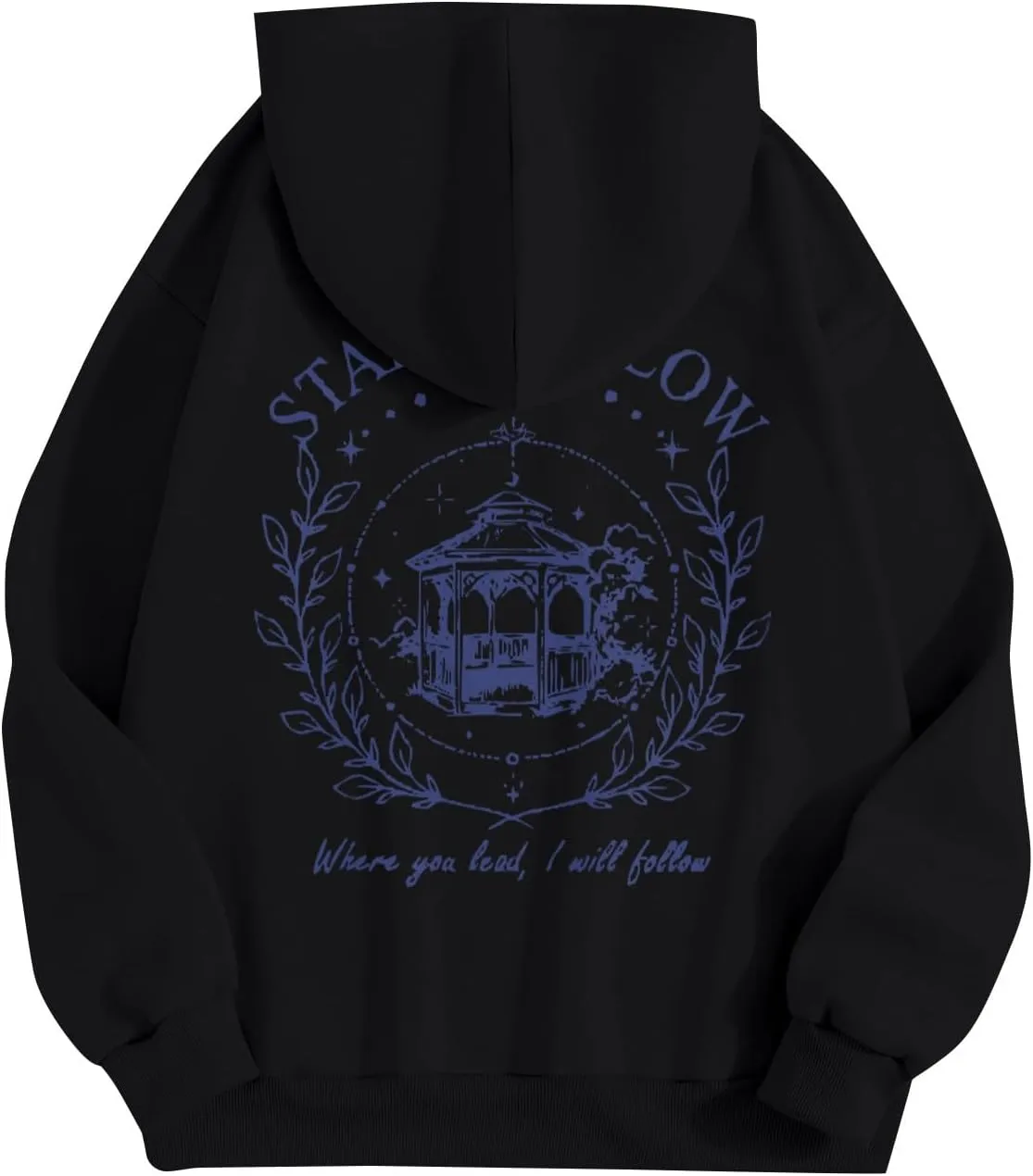 Azeralia Hoodies for Women Long Sleeve Round Neck Sweatshirt Luke's Funny Graphic Pullover Comfortable Basic Top