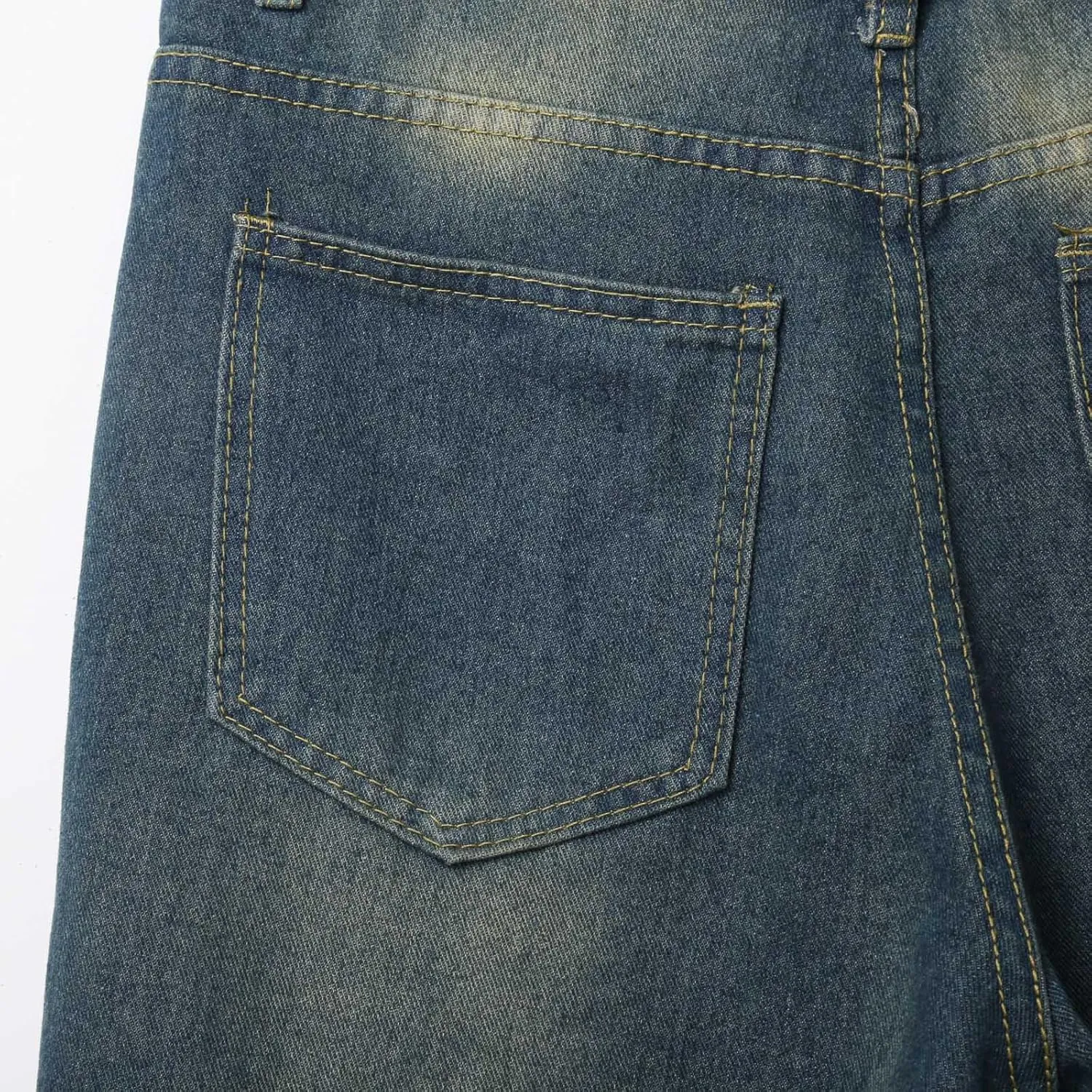 Baggy Jean Shorts for Men Casual Summer Loose Fit Hip Hop Wide Leg Denim Shorts 2025 Trendy Streetwear