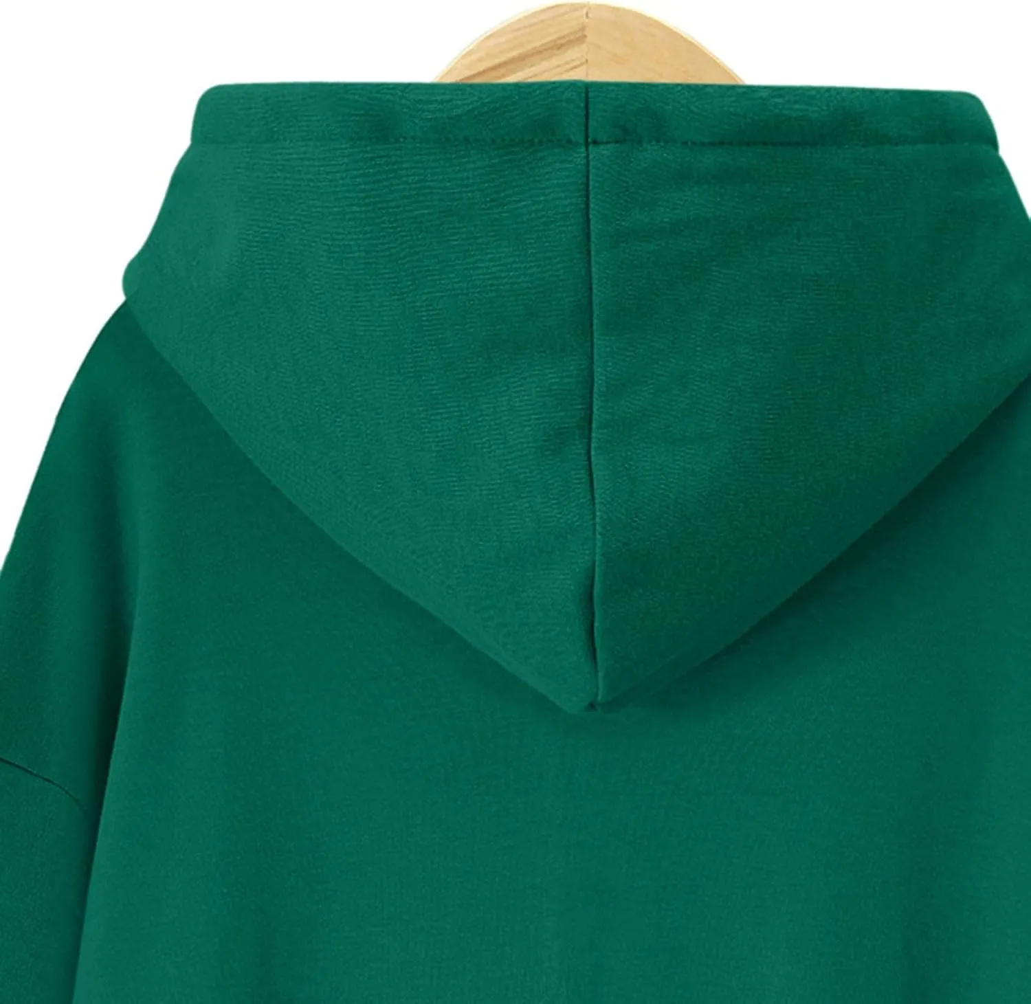Black Hoodie Dress Women Longline Pullover Sweatshirt Drawstring Long Sleeve Relax Warm Daily Streetwear