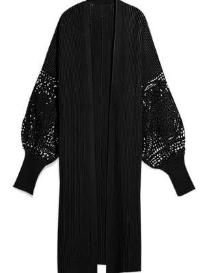 Boho Chic Lace Cardigan for Plus Size