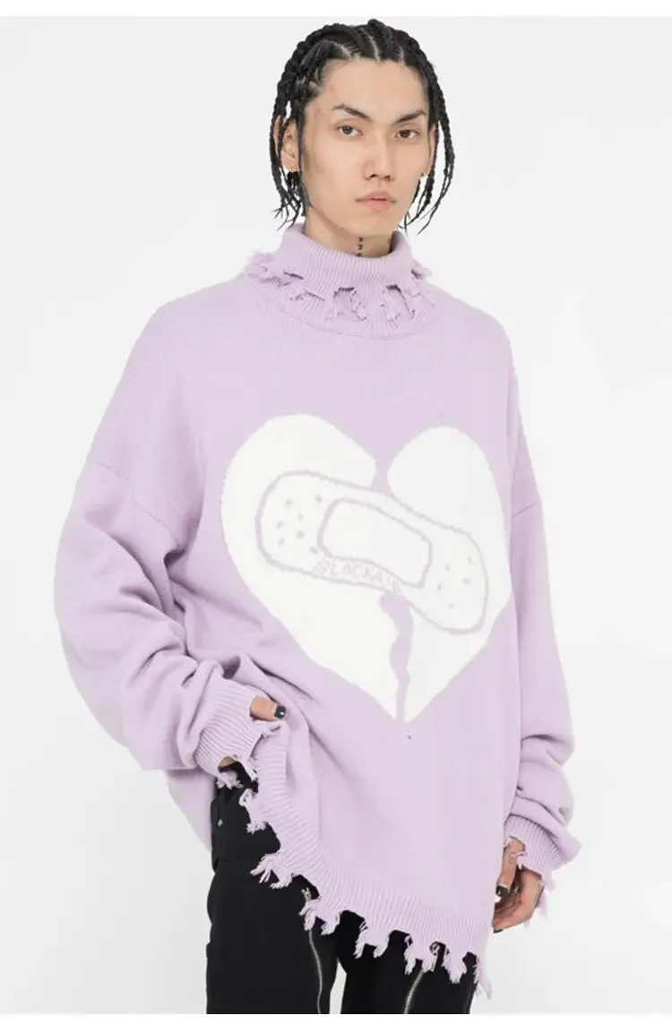 Broken Heart Sweater