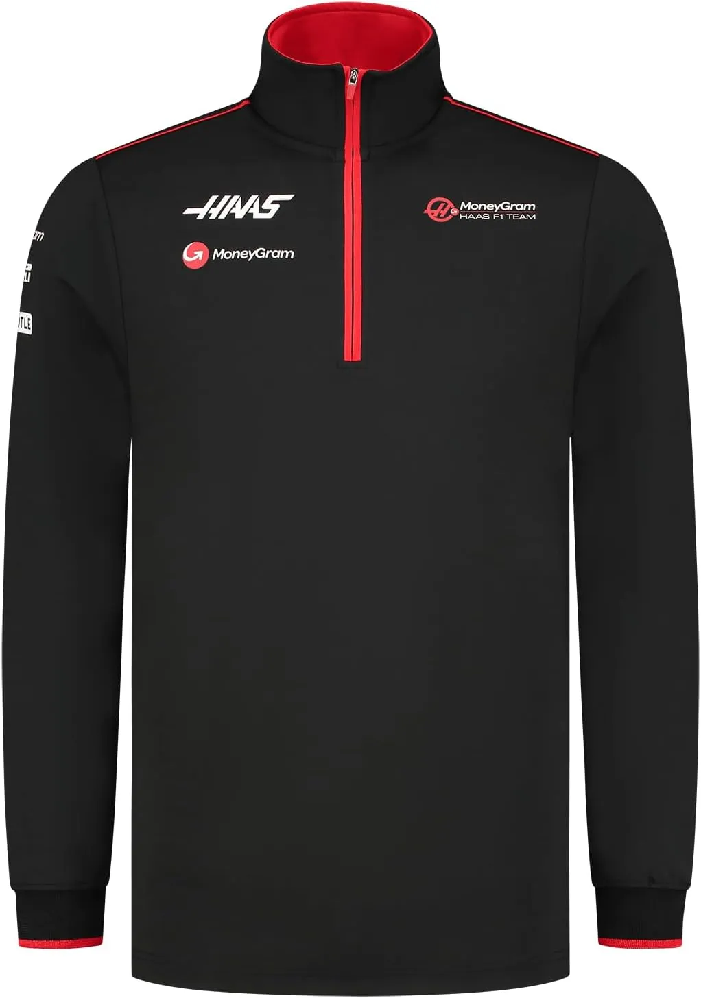 CMC Motorsports Haas Racing F1 2023 Team Fitted 1/4 Zip Sweater