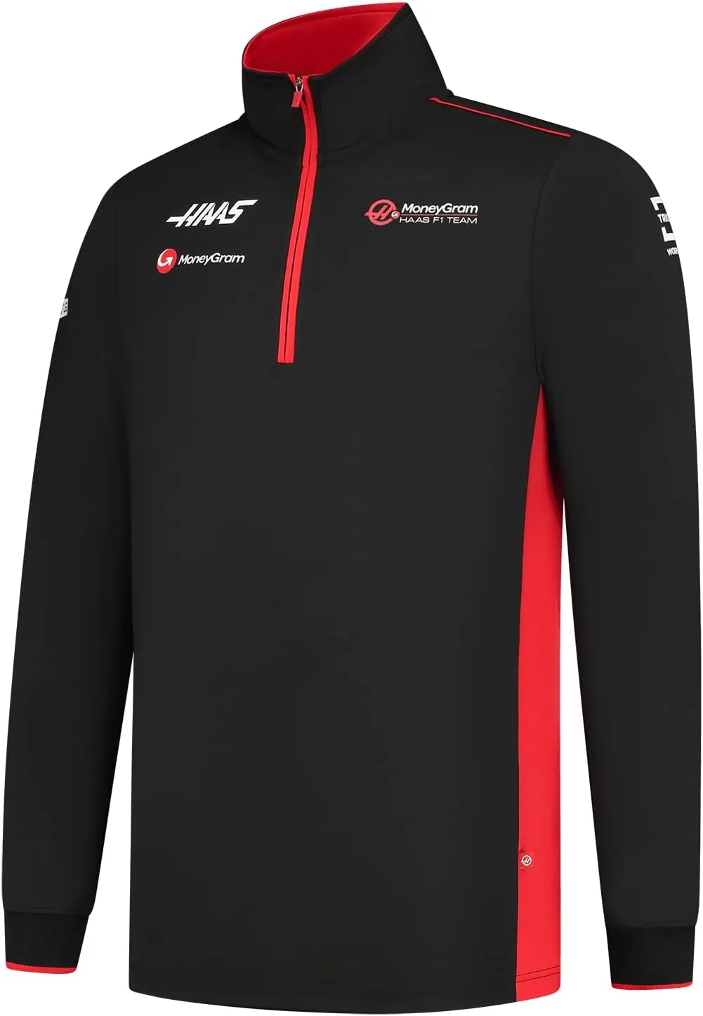 CMC Motorsports Haas Racing F1 2023 Team Fitted 1/4 Zip Sweater