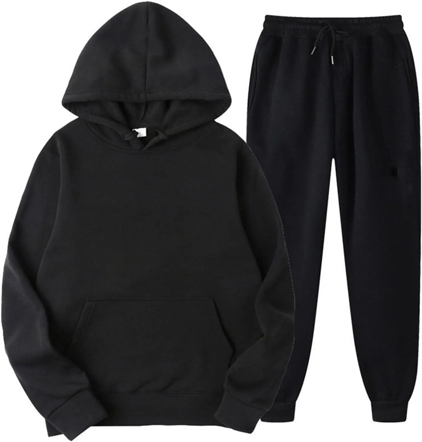 Custom Sweatshirt Sets, Your Own Design Text/Photo/Image/Logo Women Sports Casual Pockets Hoodie and Pants