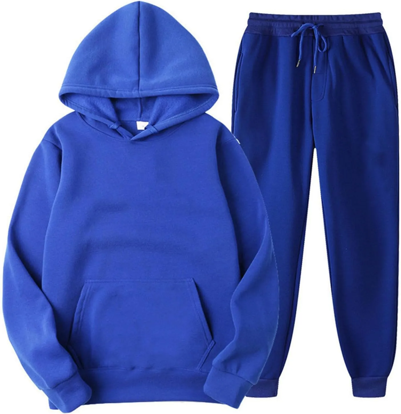 Custom Sweatshirt Sets, Your Own Design Text/Photo/Image/Logo Women Sports Casual Pockets Hoodie and Pants