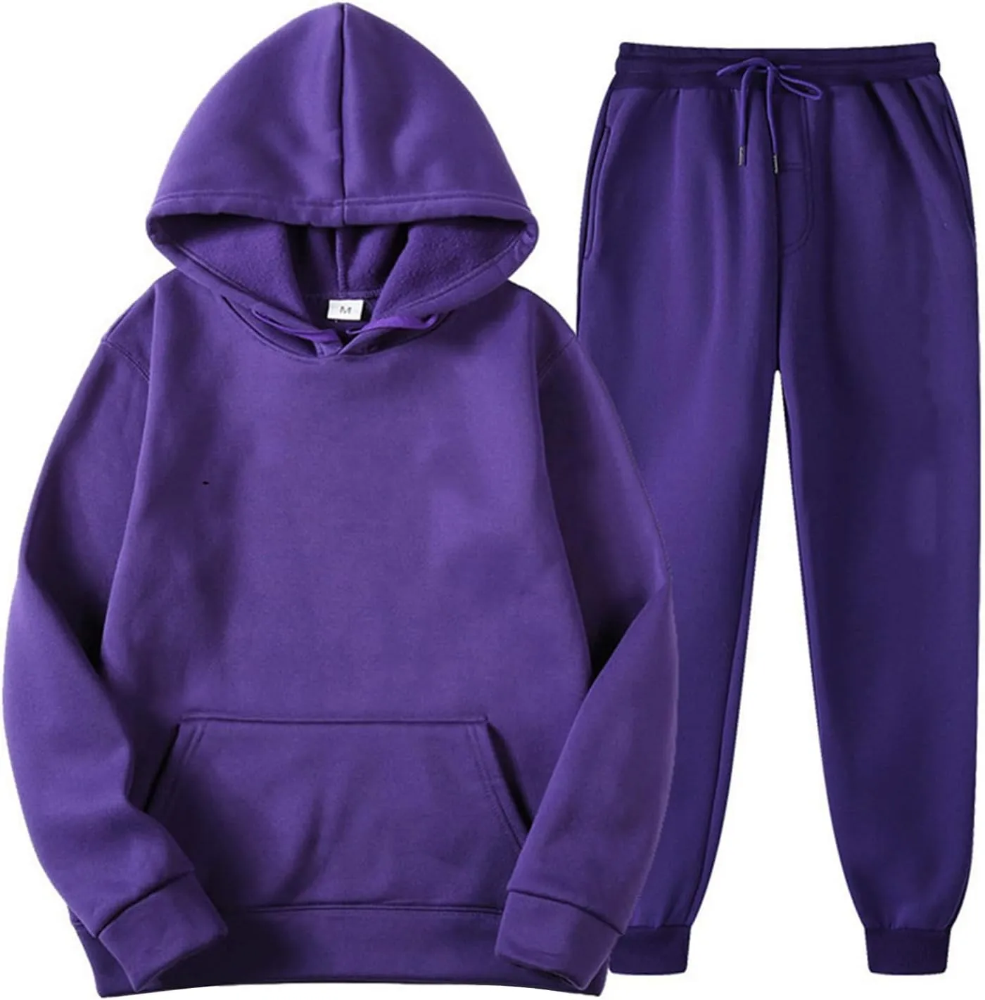 Custom Sweatshirt Sets, Your Own Design Text/Photo/Image/Logo Women Sports Casual Pockets Hoodie and Pants