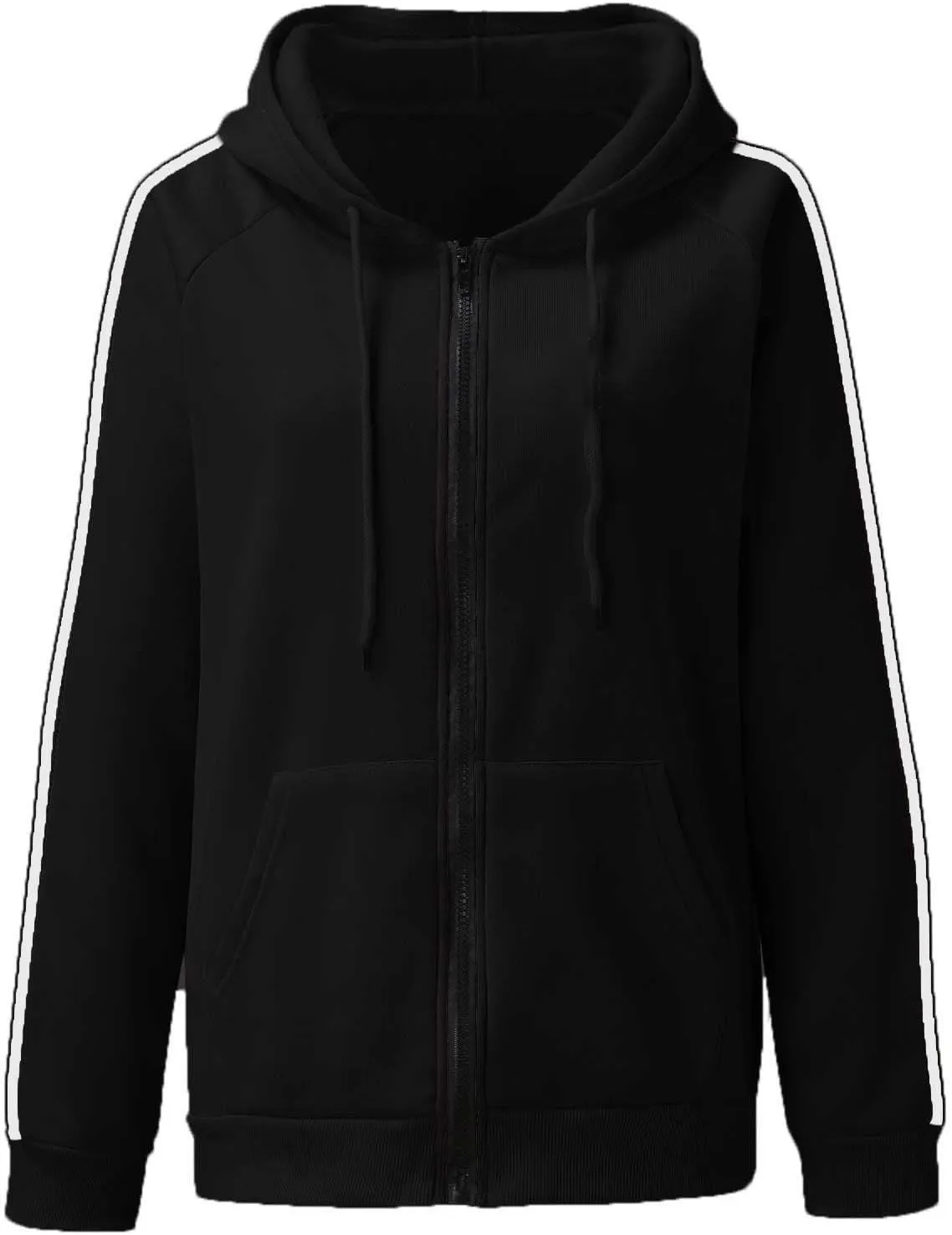Custom Sweatshirt, Your Own Design Text/Photo/Image/Logo Women Back Printed Hoodies Zip Up Hooded Jacket