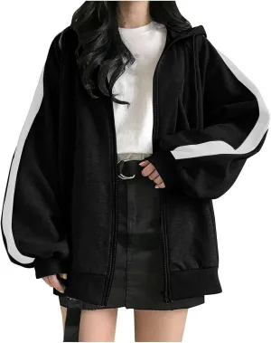 Custom Sweatshirt, Your Own Design Text/Photo/Image/Logo Women Back Printed Hoodies Zip Up Hooded Jacket