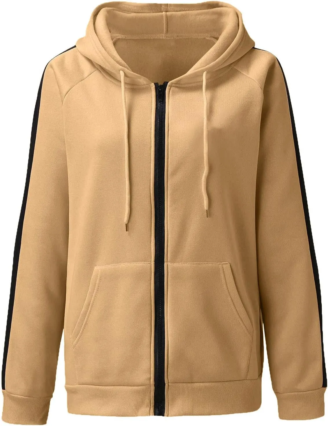 Custom Sweatshirt, Your Own Design Text/Photo/Image/Logo Women Back Printed Hoodies Zip Up Hooded Jacket