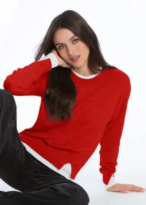 Double Layer Cashmere Sweater