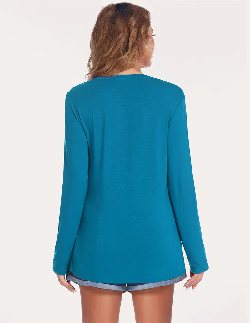 Ekouaer Double Layer Pregnancy Shirt (US Only)
