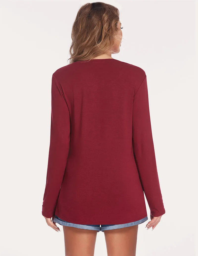 Ekouaer Double Layer Pregnancy Shirt (US Only)