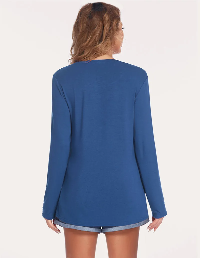Ekouaer Double Layer Pregnancy Shirt (US Only)