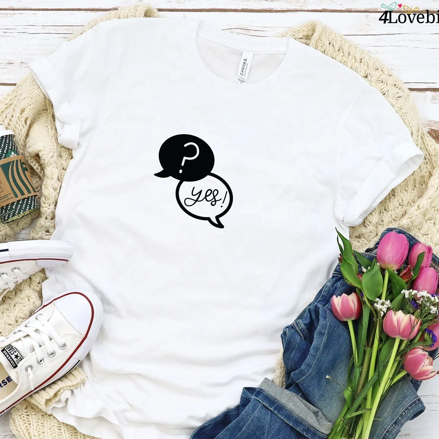 Engagement Announcement Matching Outfits Set: Yes, I Said Yes - Perfect Wedding Gift for Fiancé/Bride, Ideal for Honeymoon