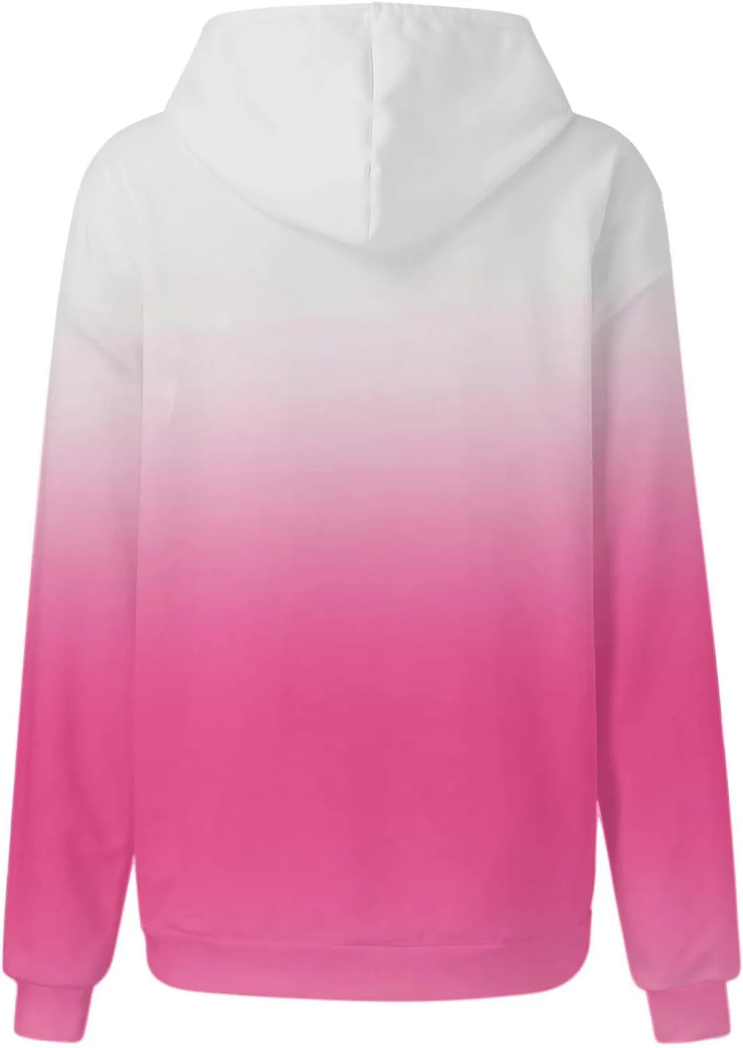 Fashion Tie Dye Hoodies For Women Pocket Long Sleeve Drawstring Oversized Pullover Fall Winter Gradient Sweatshirts