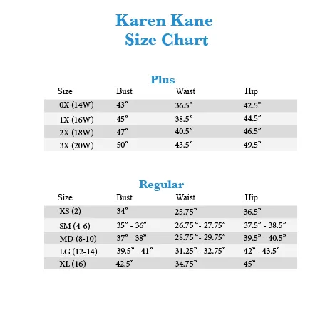 FINAL SALE BAYLEE BLUE FLORAL EMBROIDERED TOP - KAREN KANE 1L20177