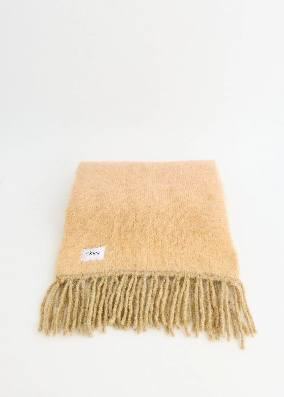 Fog Mohair Scarf