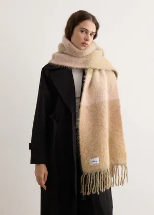 Fog Mohair Scarf
