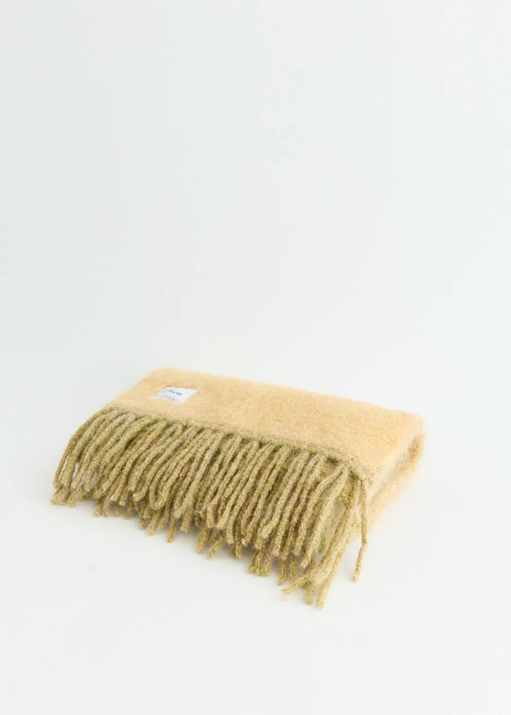 Fog Mohair Scarf