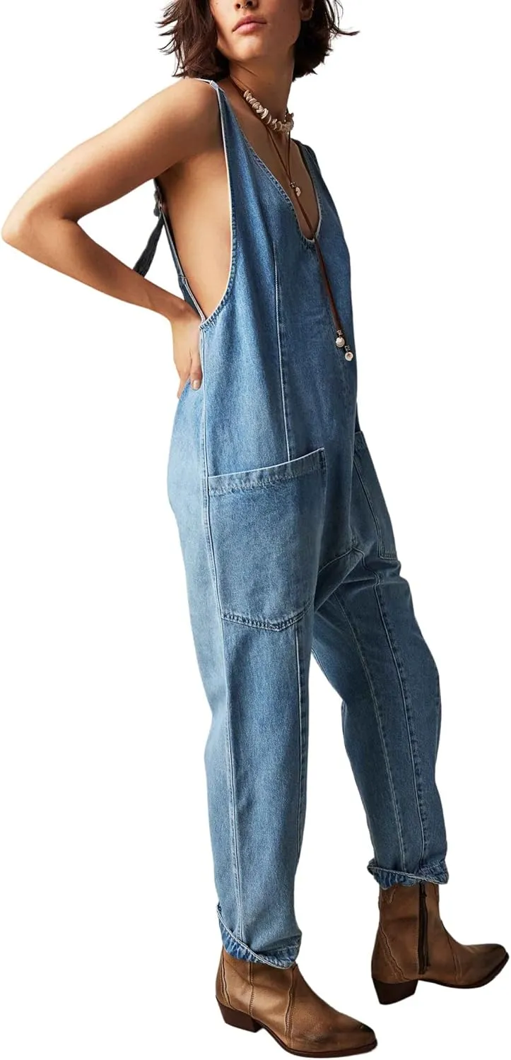 Free People Women's High Roller Jumpsuit
