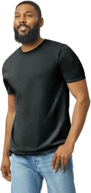 Gildan Unisex Adult Softstyle Cotton T-Shirt, Style G64000, Multipack