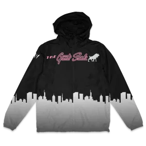 Goat Shed Winbreaker Zip Up - Skyline