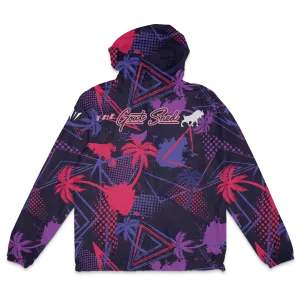 Goat Shed Windbreaker Zip Up - Tropical