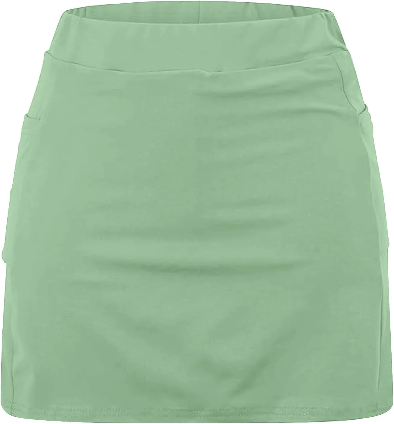 hlysgo Women's Plus Size Skort High Waisted Dressy Casual Workout Hiking Skirts Summer Athletic Tennis Shorts for Teen Girls