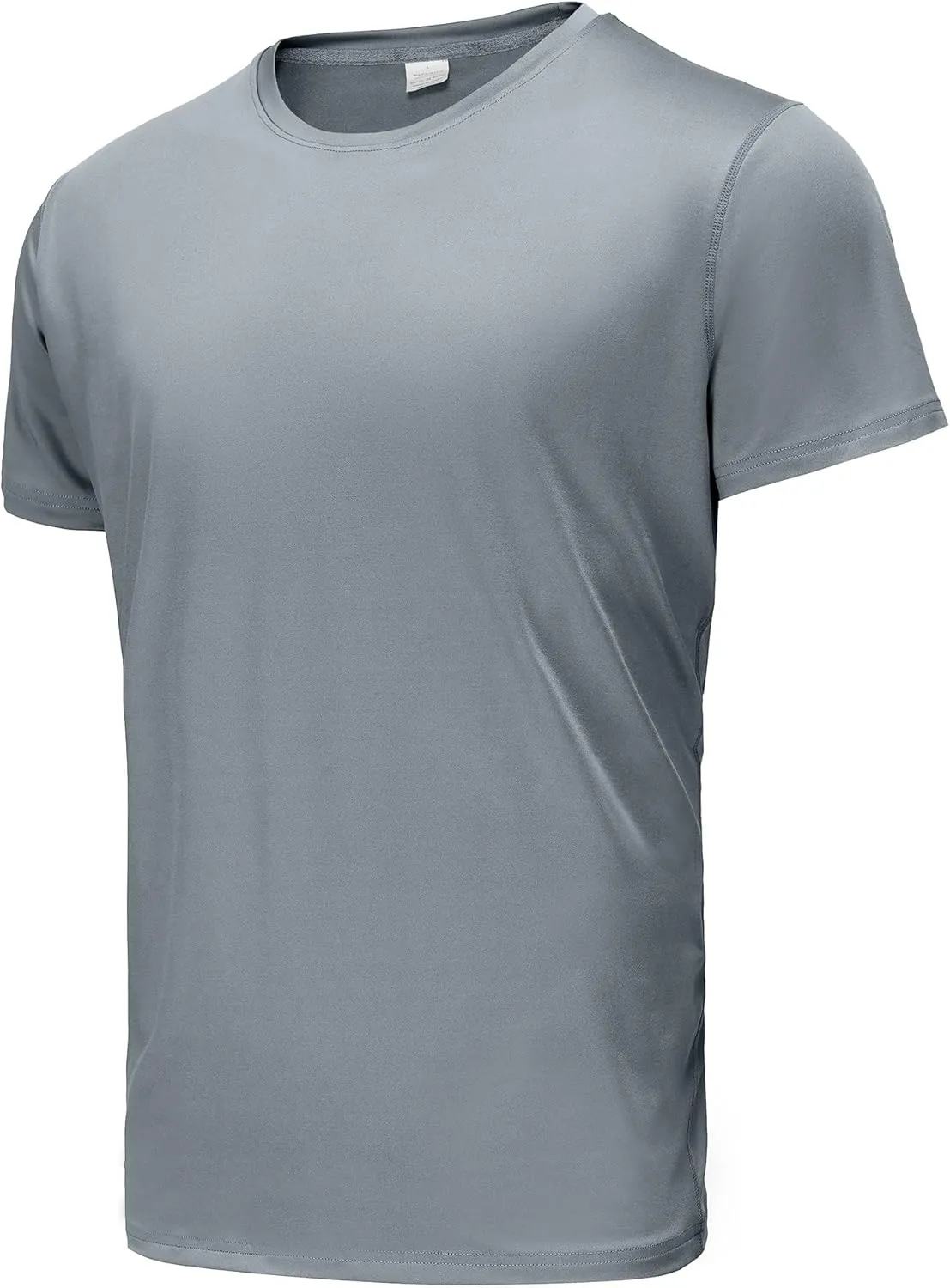 Holure Men's Compression/Loose Fit Tee Short Sleeve Sports Baselayer T-Shirts Cool Dry Tops (Pack of 1 or 3)