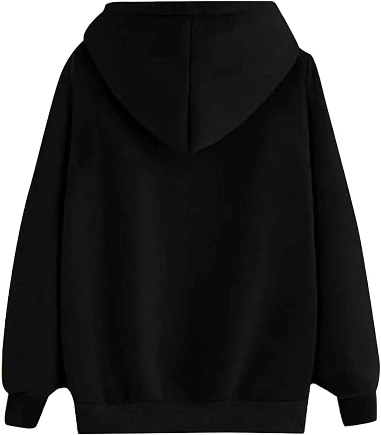 Hoodies For Women,Oversized Love Heart Print Pullover Tops With Pocket Casual Fleece Long Sleeve Hoodie Sweatshirt 2024