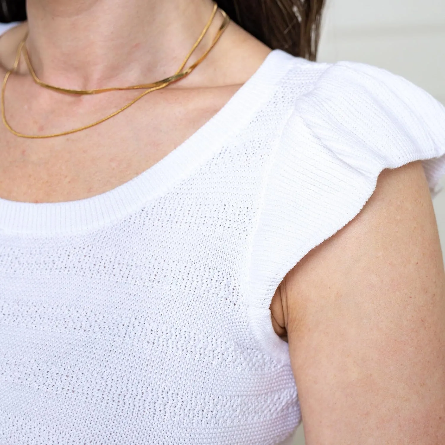 Hope & Henry Women's V-Neck Sweater Tank