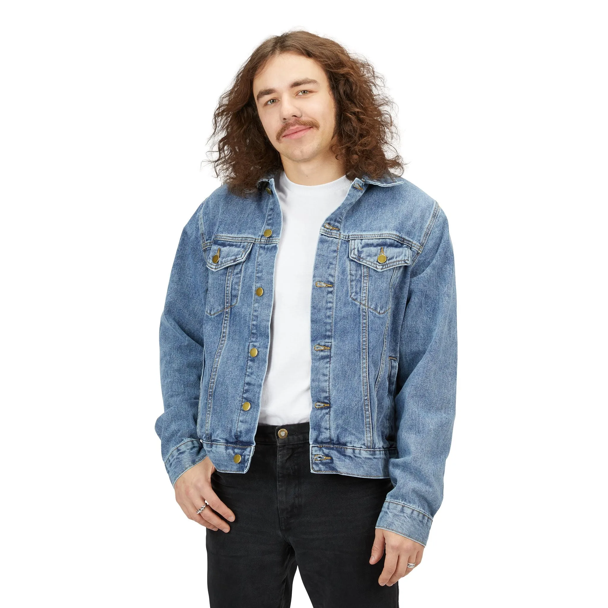 HOT BRATTY & LIFTS HEAVY-  Denim Jacket