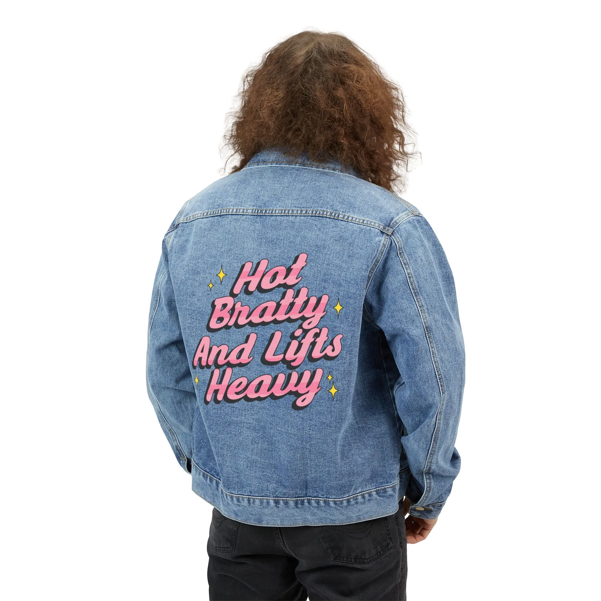 HOT BRATTY & LIFTS HEAVY-  Denim Jacket