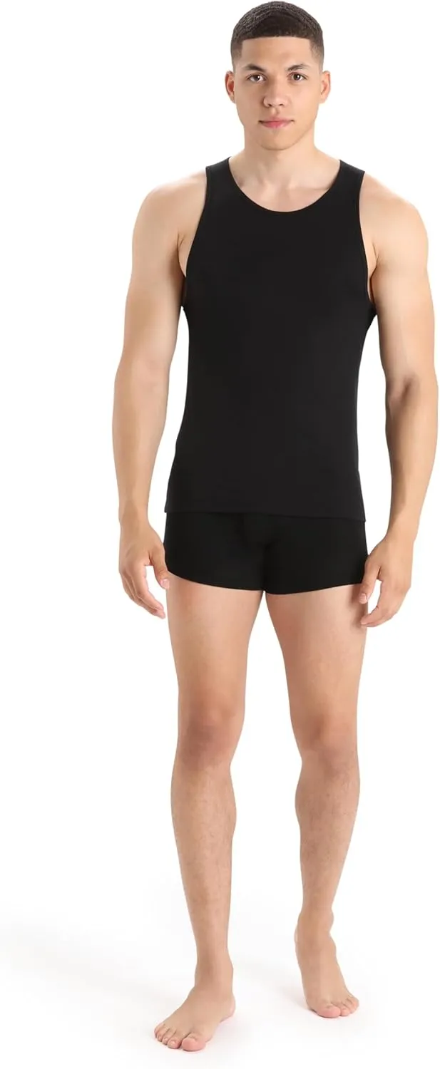 Icebreaker Men's Merino 150 Anatomica Tank, Breathable Wool Blend Sleeveless Shirt