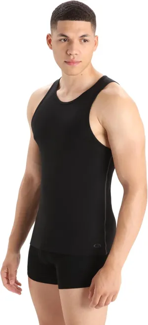 Icebreaker Men's Merino 150 Anatomica Tank, Breathable Wool Blend Sleeveless Shirt
