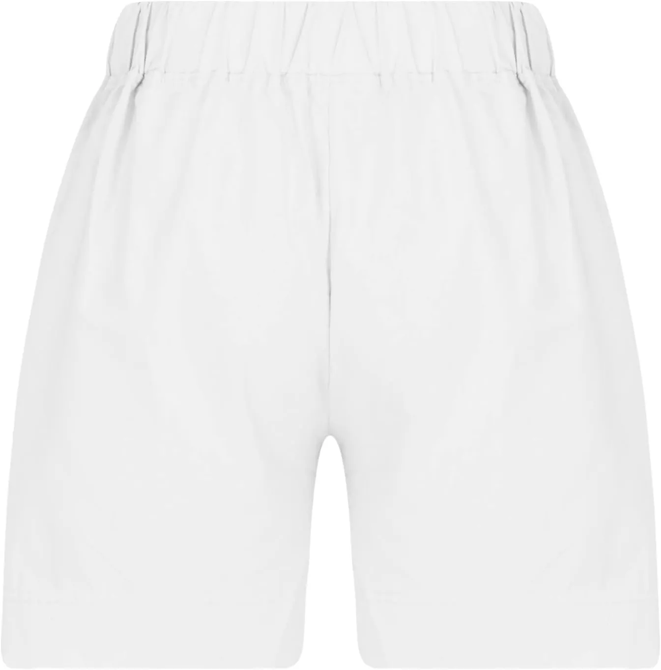 Linen Shorts for Women Summer Elastic High Waist Pant Beach Lounge Short Pants Vacation Outfits with Pockets