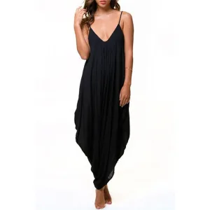 Long Body Dress Black