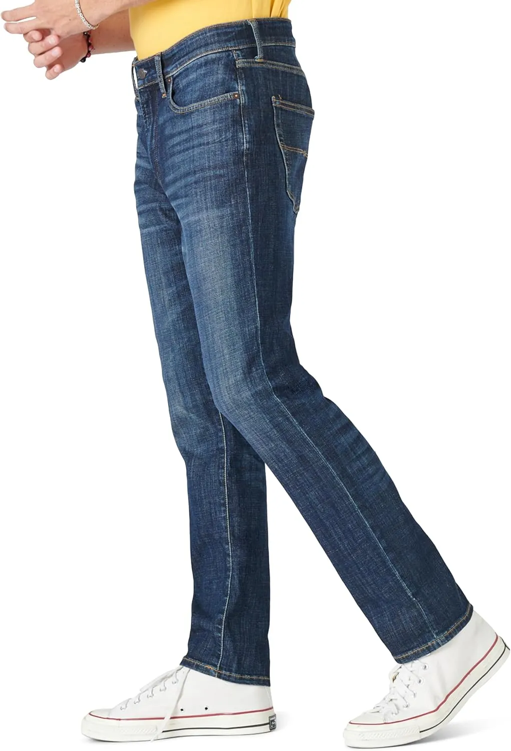 Lucky Brand Men's 410 Athletic Straight Coolmax Stretch Jean