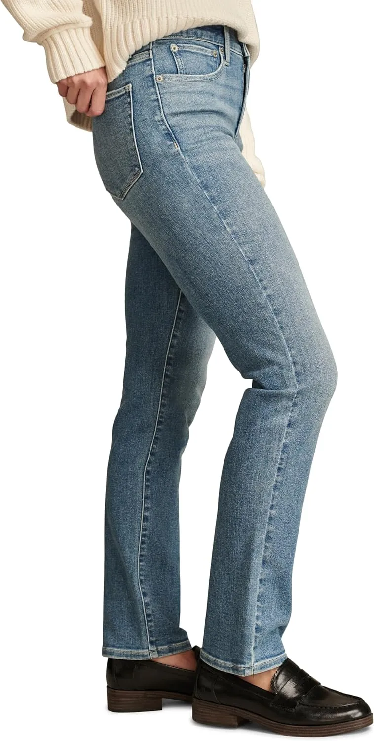 Lucky Brand Women's High Rise Zoe Straight Jean