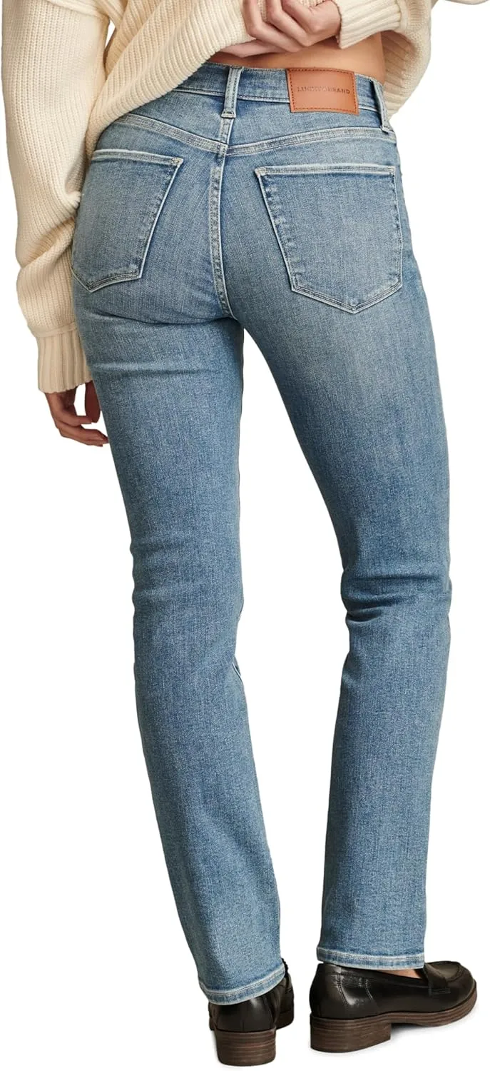 Lucky Brand Women's High Rise Zoe Straight Jean