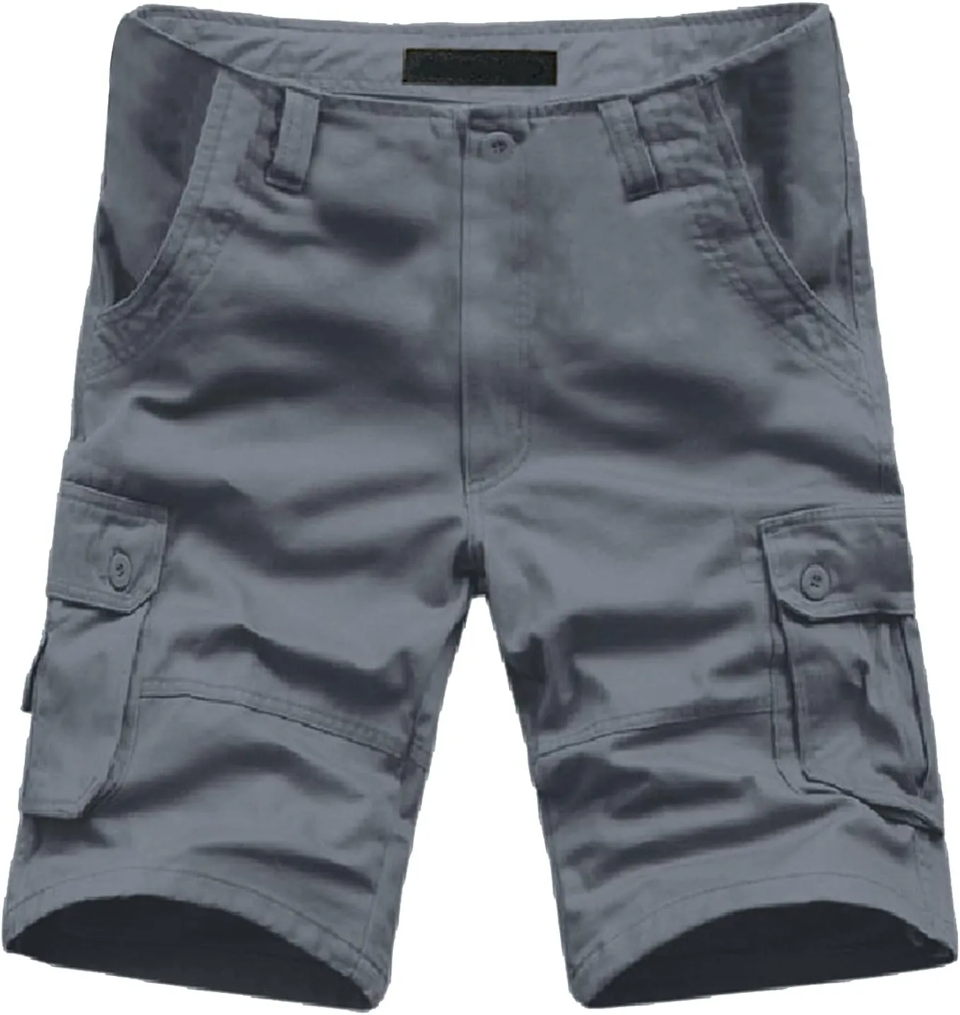 Men Cargo Shorts and Pants Leisure Color Fashion Men's Solid Summer Men's pants Chores Para Hombre Men's Cargo Black