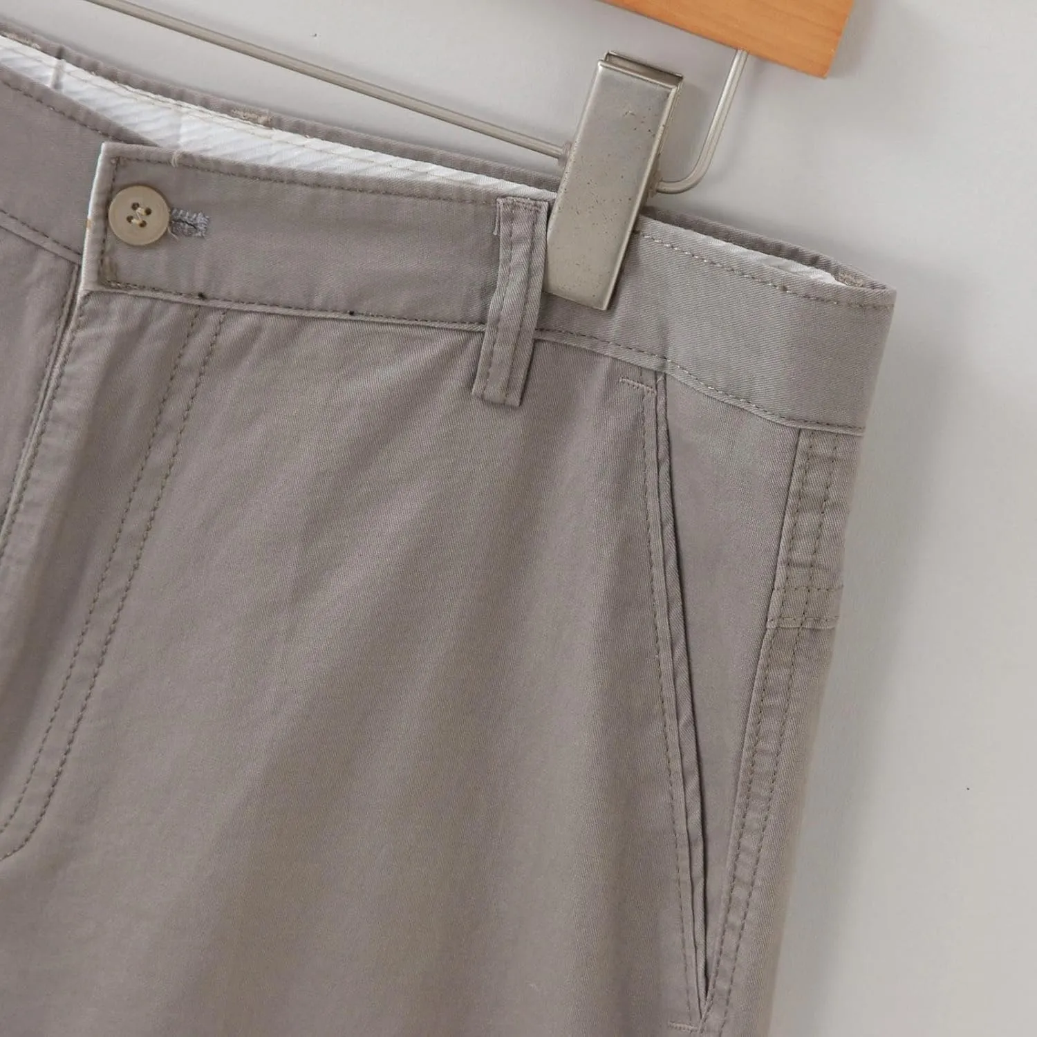 Mens Casual Shorts Cotton Slim Fit Chino Shorts Summer Flat Front Shorts with Pockets Travel Hawaii Lounge Holiday Beach