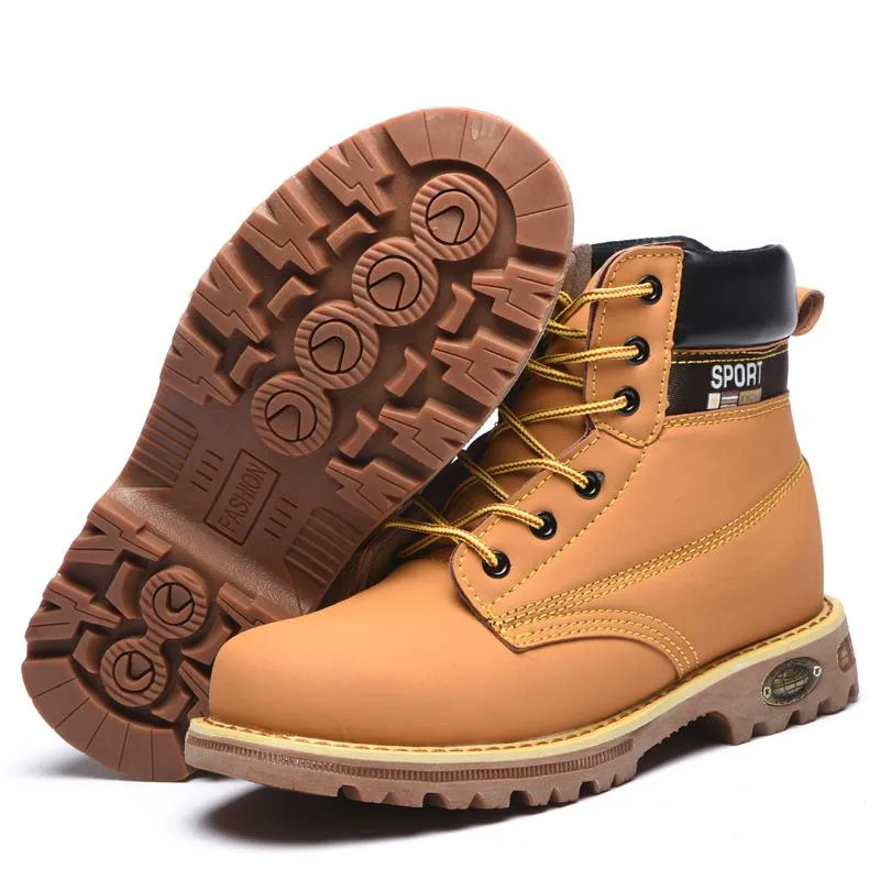 Mens Composite Heavy Duty Steel Toe Work Boots