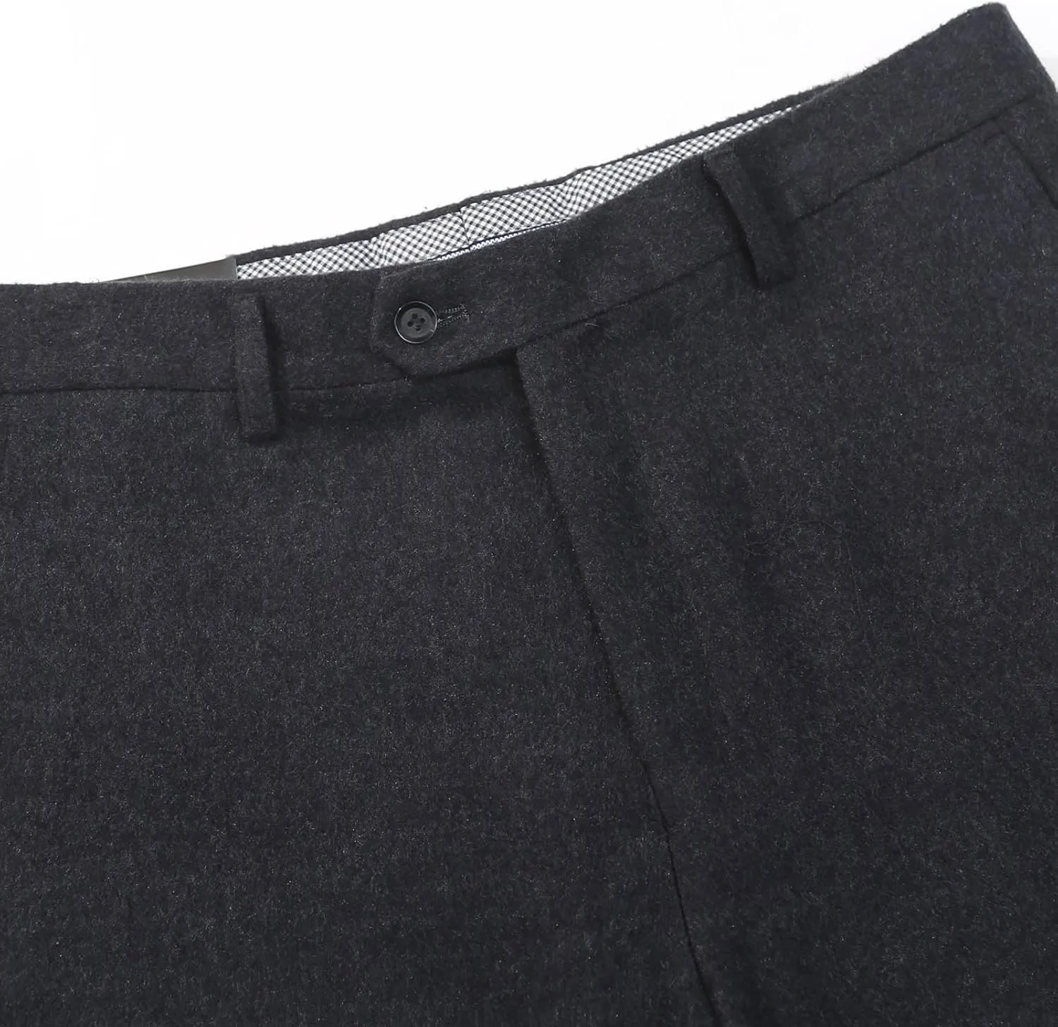 Mens Dress Pants Regular Fit Stretch Straight Leg Pants Slim Fit Quick Dry Work Casual Soft Cozy Work Business Pants