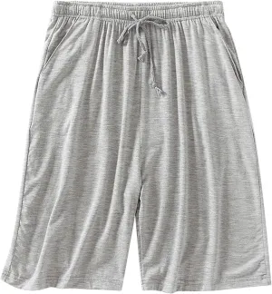Mens Summer Linen Shorts Elastic Waist Drawstring Classic Cotton Beach Stretch Chino Athletic Shorts with Pockets