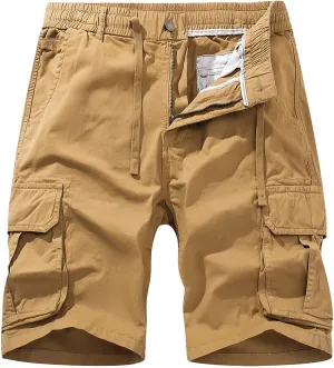 MIDOO Mens Shorts 7 Inch Slim Fit Hiking Cargo Shorts Lightweight Outdoor Work Active Athletic Performance Tactical Shorts